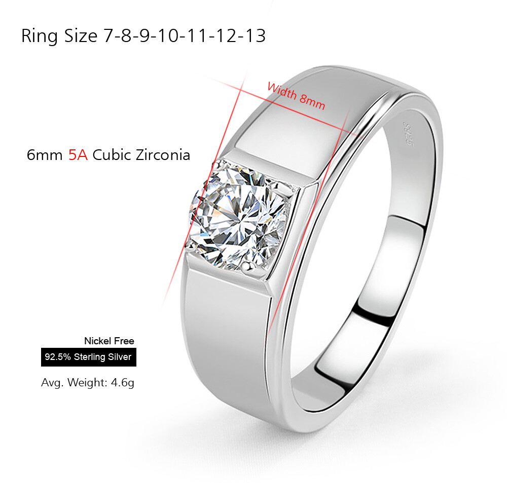 Charm Couple's Ring Set - Silver Plated | 2 Pcs Easy Wear Design Adjustable