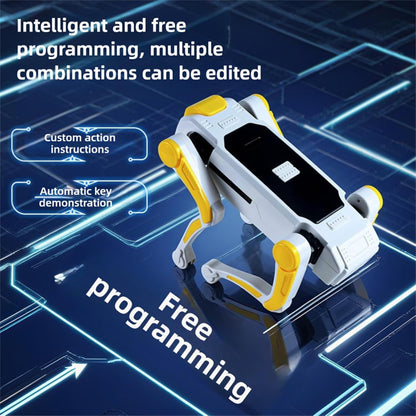 Intelligent AI Mechanical RC Robot Dog - Interactive Voice Control & Programmable Toy