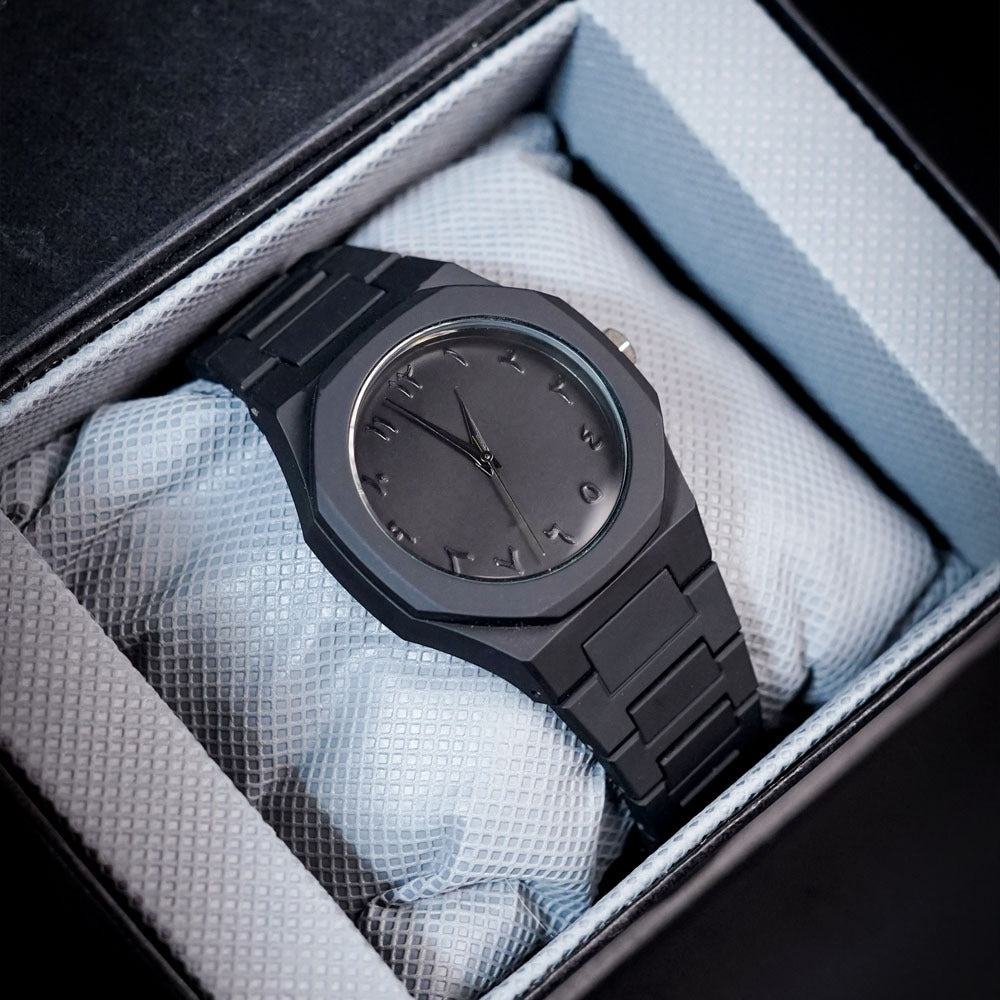 Arabic Aura  Watch Black Edition With Arabic Dial