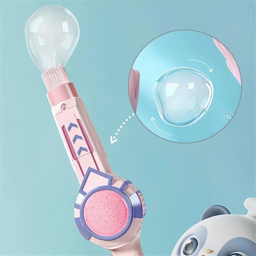Smog Bubble Machine With Bubble Water Bubble Wand Heart Toy (random Color)