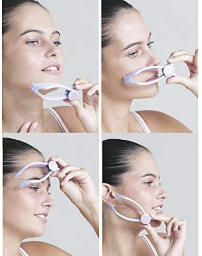 Slique hair threading machine