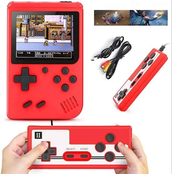 Game Box SUP 400 2 in 1, Mini Retro game console. Perfect gift for children