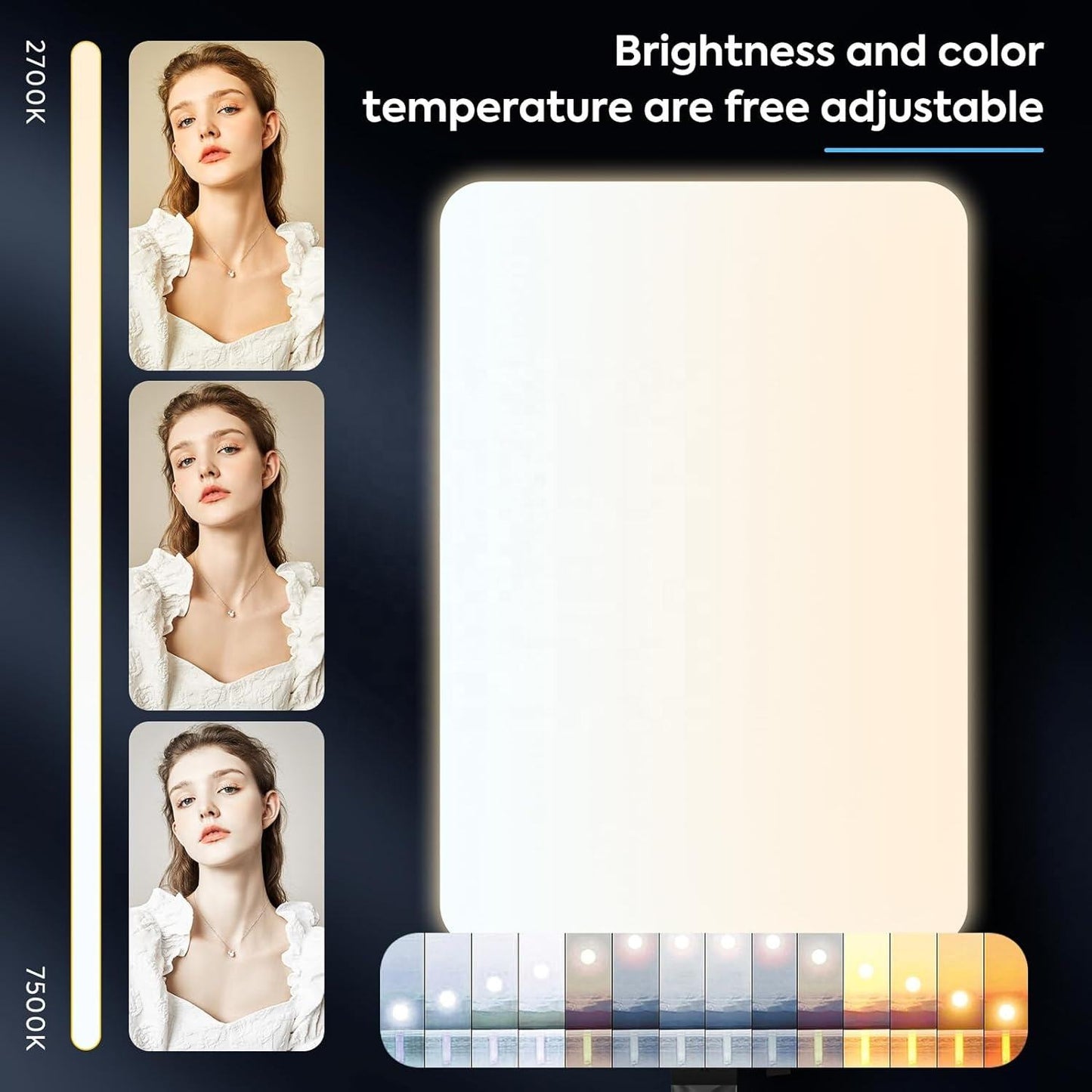 LED Panel Light Kit with Tripod Stand - Zambeel