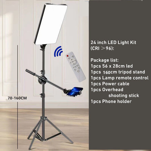 LED Panel Light Kit with Tripod Stand - Zambeel